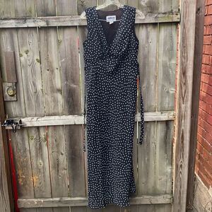 Vintage polka dot maxi dress sz. 12